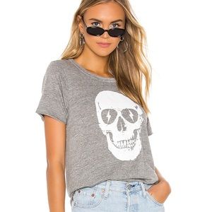 Chaser Brand Skull & Lightning Tee